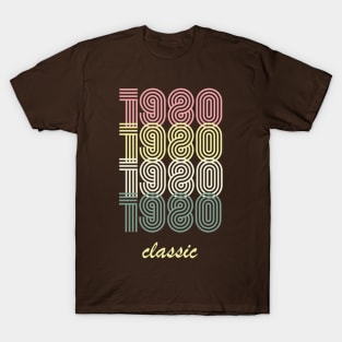 Eighties Nostalgia. 1980 T-Shirt